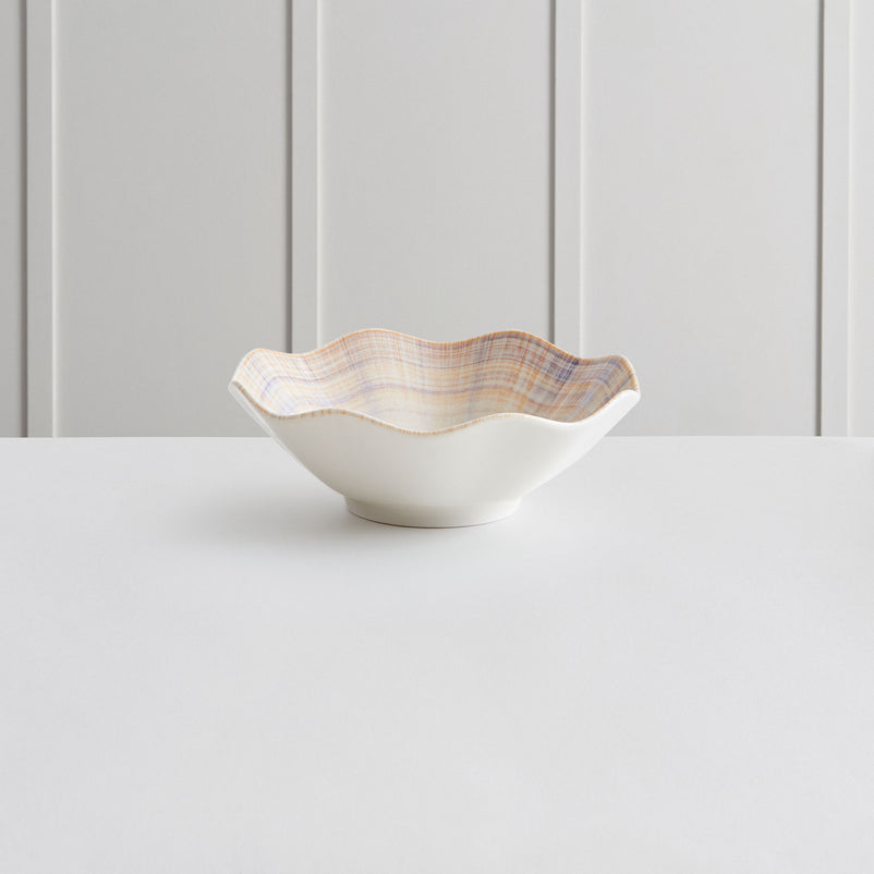 SHELL Set veselă 24 piese, porțelan