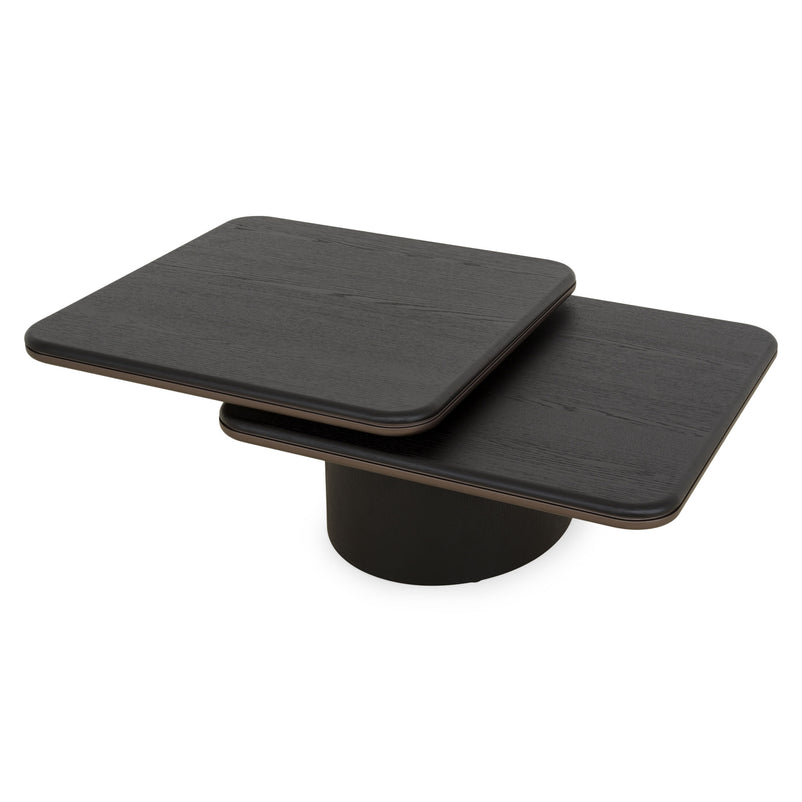 CHALMERS Măsuță cafea, blat rotativ