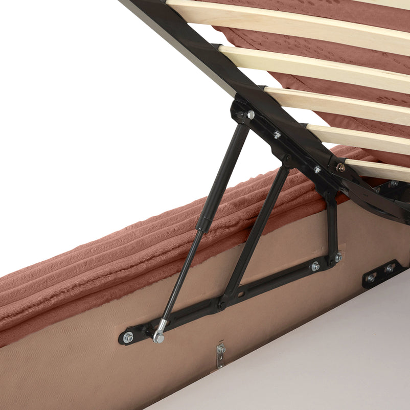 MARYANNE Pat tapițat, 160x200cm, ladă depozitare inclusă