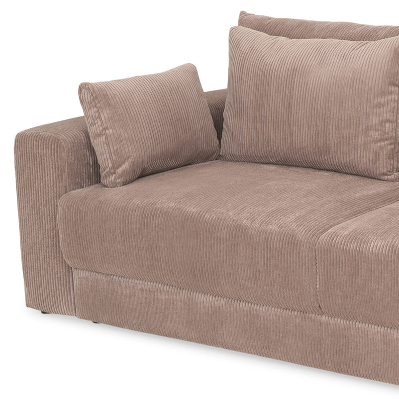 MELUN Canapea extensibilă, 3 locuri, ladă depozitare, stofă