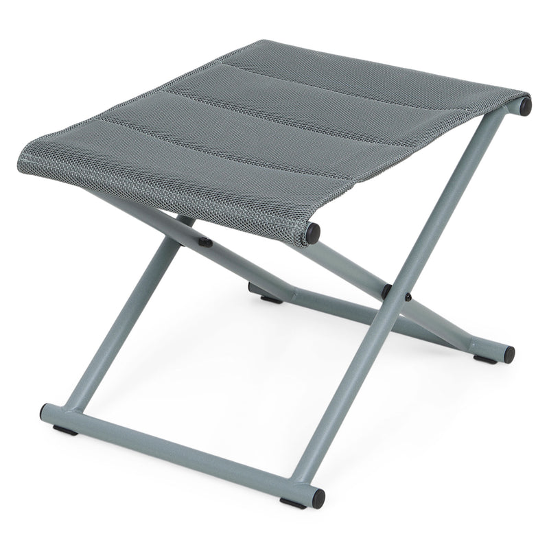 TELAVI Set mobilier terasă/grădină, fotoliu și taburet