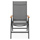 MARCUS/EASY Set mobilier terasă/grădină, 6 scaune și masă extensibilă