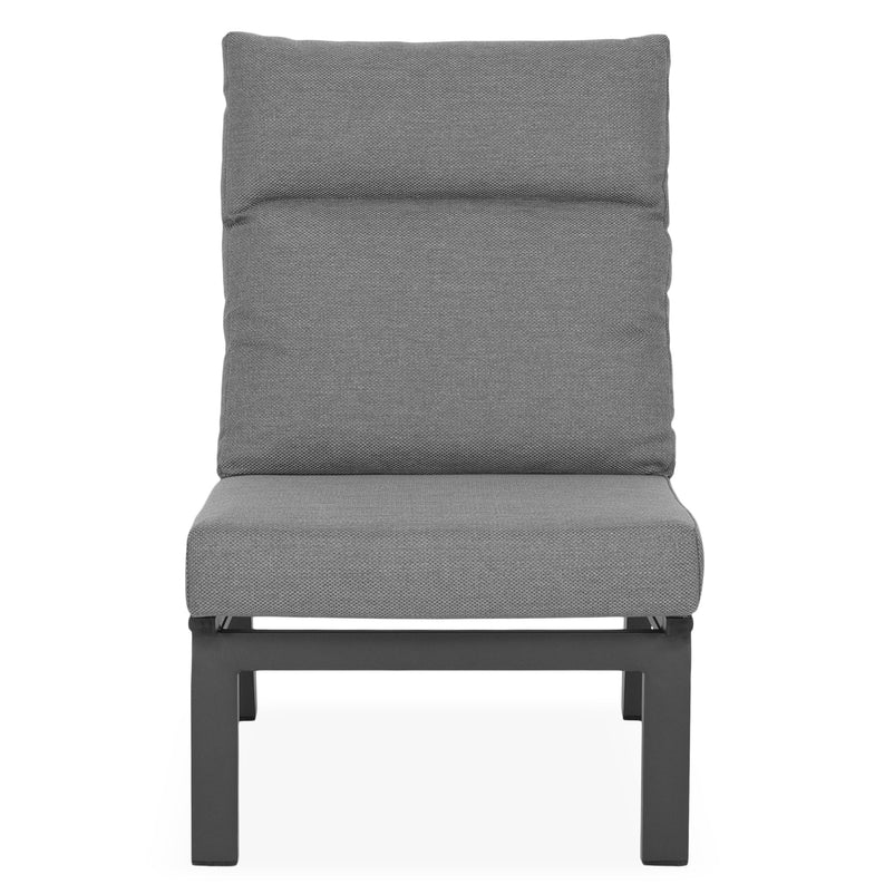 SALZBURG Set mobilier terasă/grădină, element colț și element central