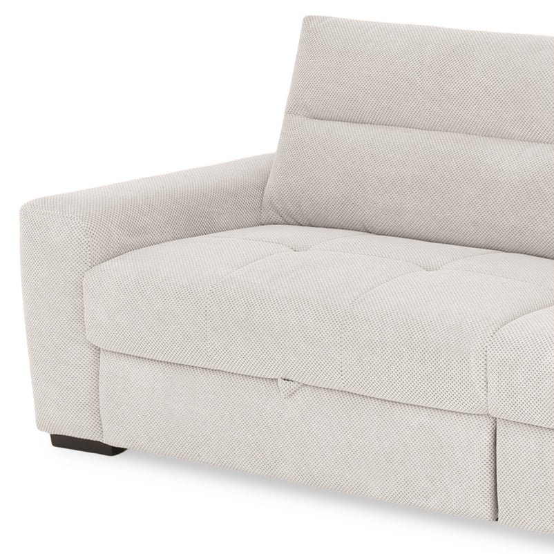 WIDE Canapea extensibilă, 4 locuri, stofă