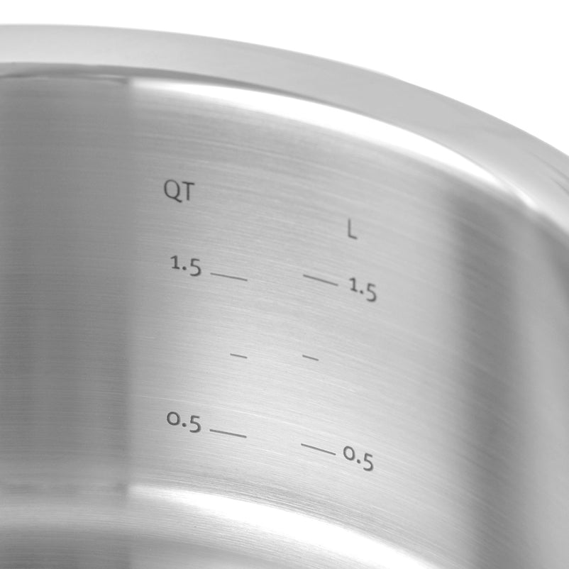 ORIGINAL PROFI Oală cu mânere și capac, inox