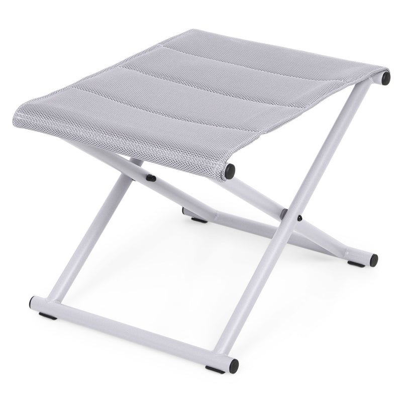 TELAVI Set mobilier terasă/grădină, fotoliu și taburet