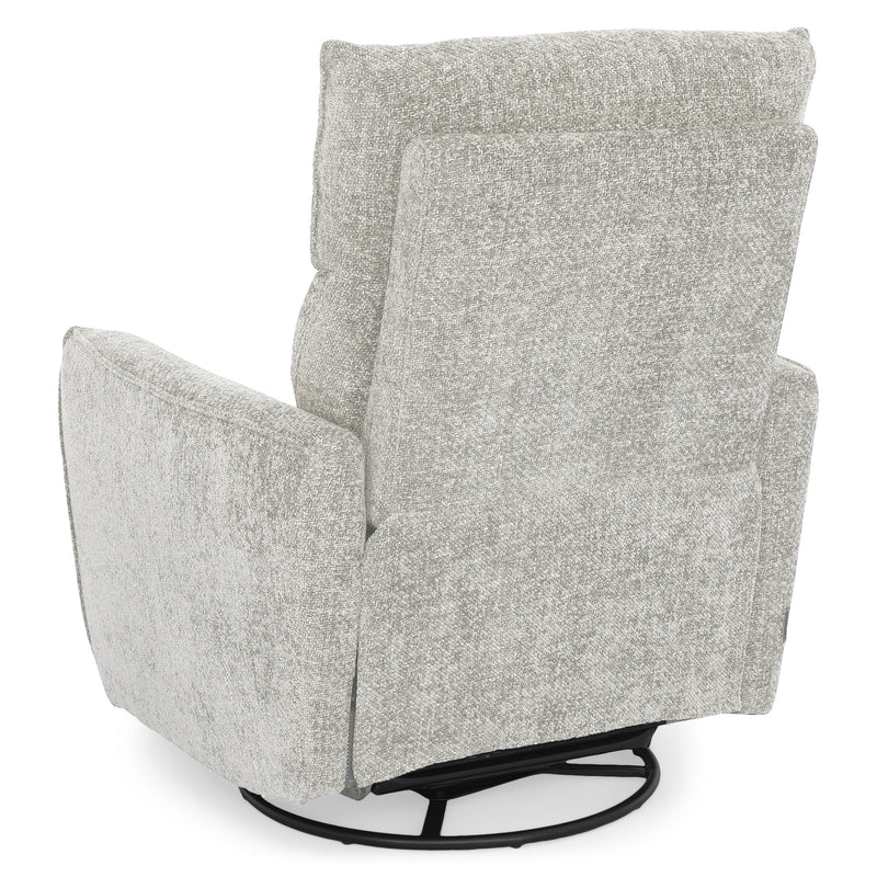 KERSEY Fotoliu rotativ, recliner manual, stofă