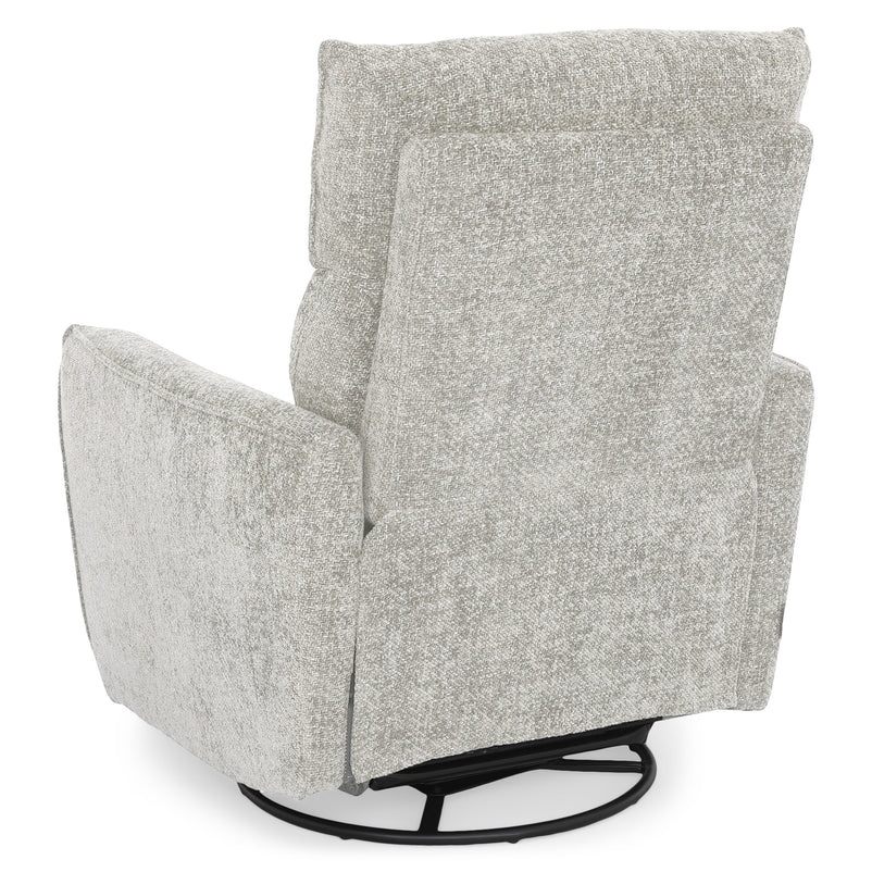 KERSEY Fotoliu rotativ, recliner manual, stofă