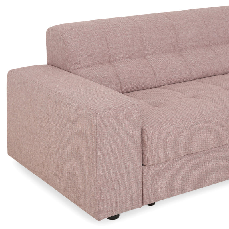 HAINES Colțar extensibil, șezlong stânga/dreapta, stofă