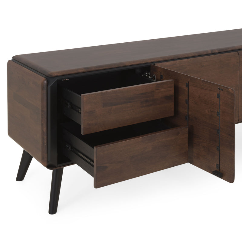 DUVALL Bufet 3 uși, 2 sertare