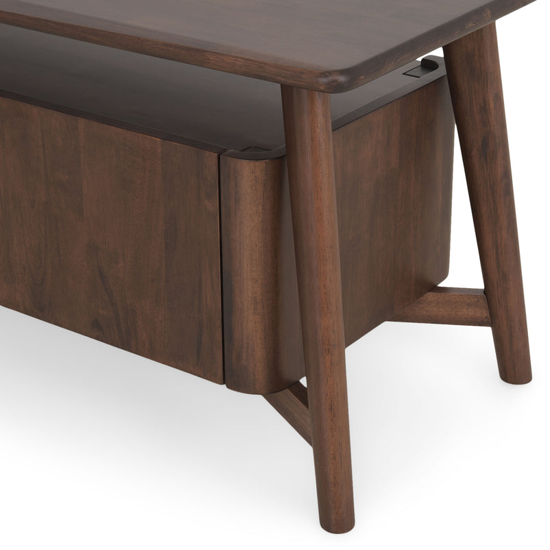 DUVALL Comodă TV, 2 uși, 2 sertare