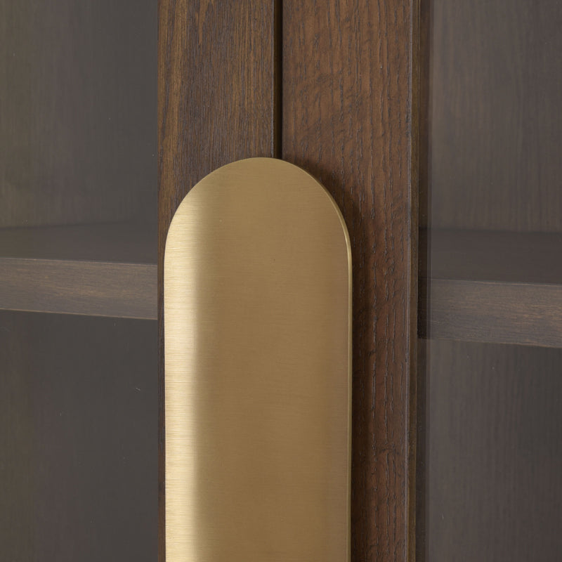 SANFORD Vitrină, 2 uși