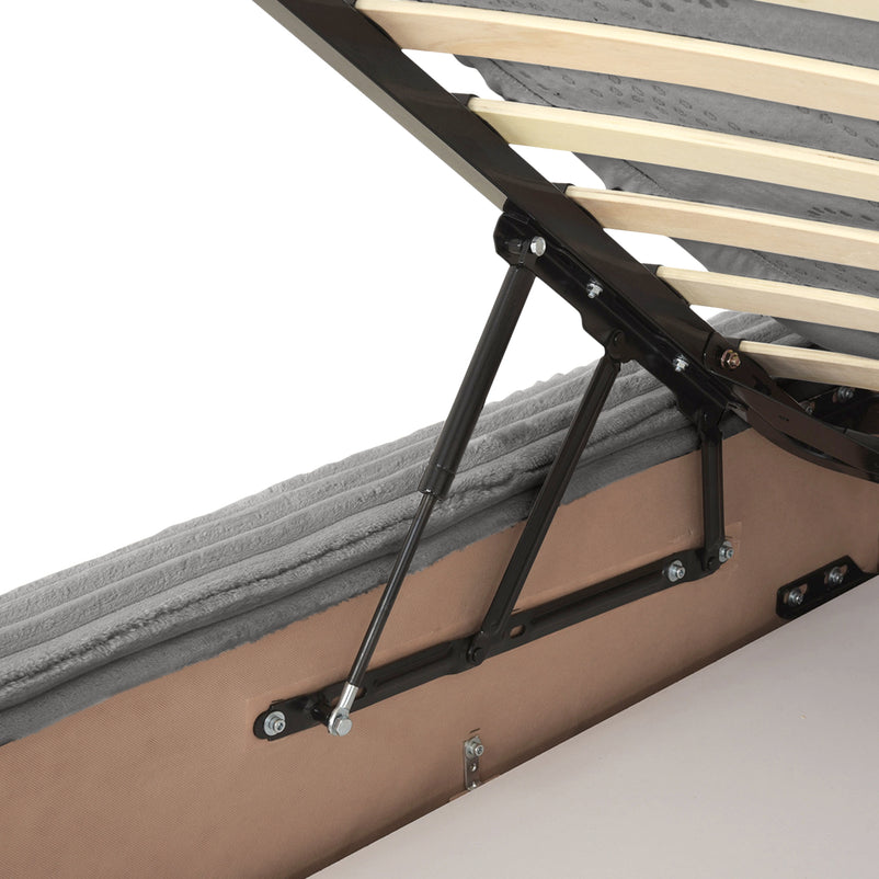 MARYANNE Pat tapițat, 160x200cm, ladă depozitare inclusă