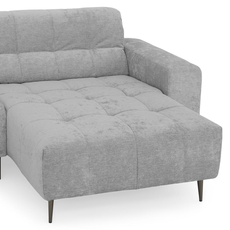 DELTONA Colțar cu șezlong stânga/dreapta, stofă