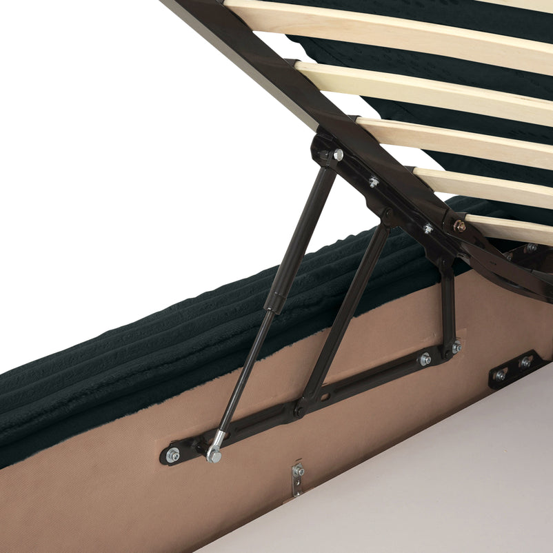 MARYANNE Pat tapițat, 160x200cm, ladă depozitare inclusă