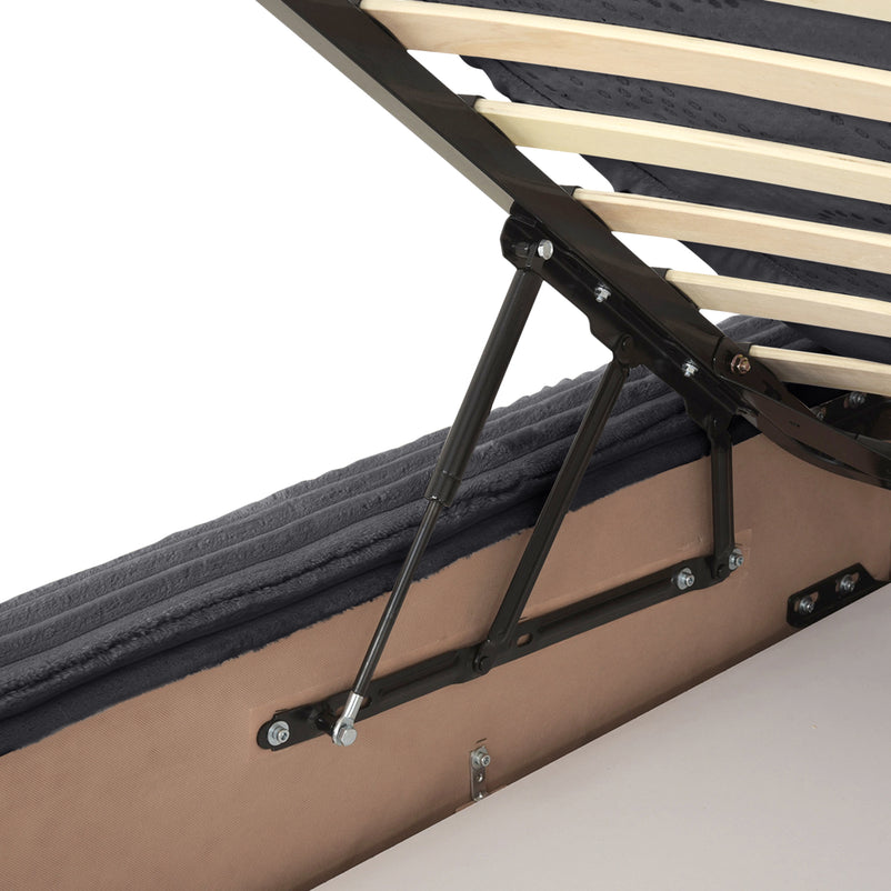 MARYANNE Pat tapițat, 160x200cm, ladă depozitare inclusă