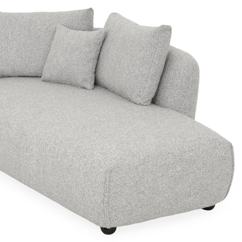 ASHBURN Canapea secțională dreapta, stofă