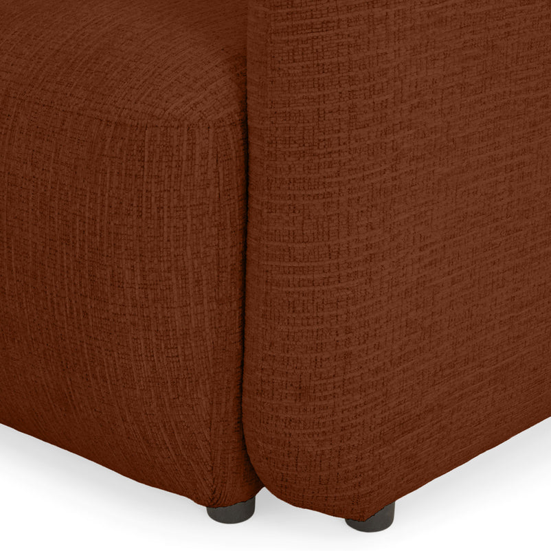 LUNEL Canapea extensibilă, 2 locuri, ladă depozitare, stofă