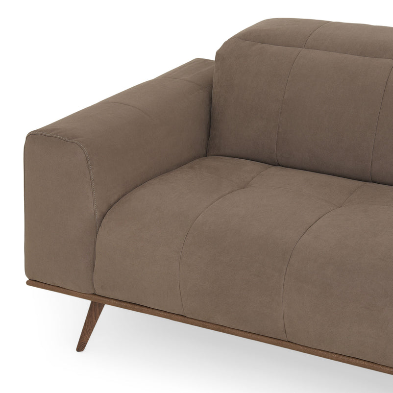 DENTON Canapea 3 locuri, mecanism tetiere, stofă