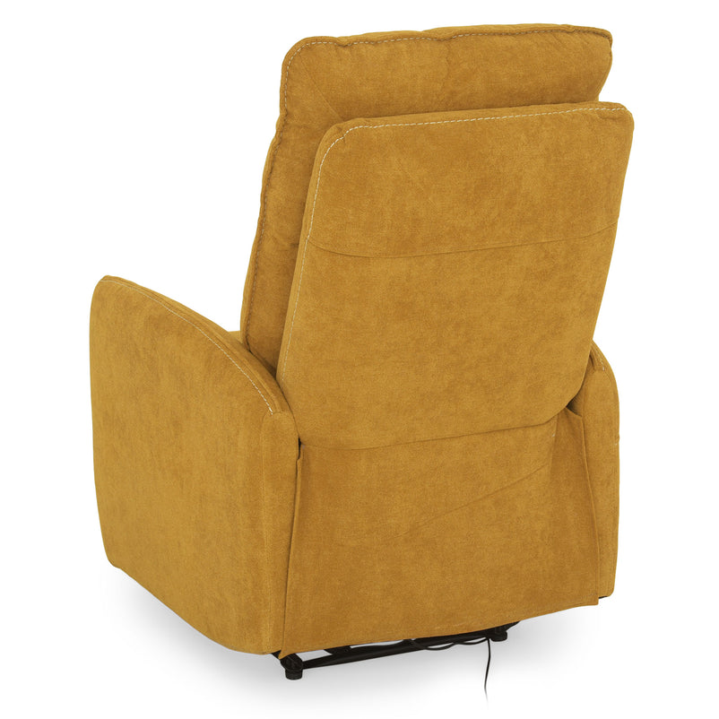 LONOKE Fotoliu, recliner și masaj, stofă