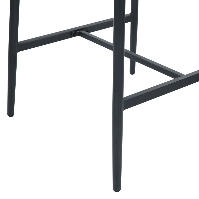 NICOSIA Set mobilier terasă/grădină, 2 scaune bar și masă