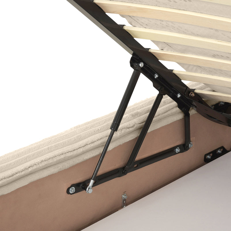 MARYANNE Pat tapițat, 160x200cm, ladă depozitare inclusă