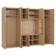 COMPACT Dressing 9 uși, spațiu TV
