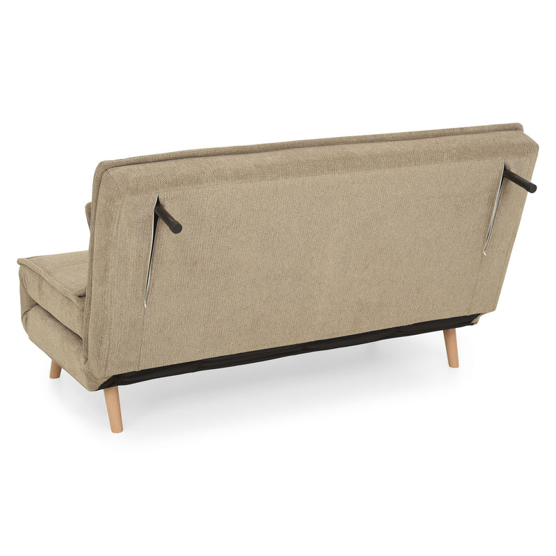 ULSTER Canapea 3 locuri, extensibilă, stofă