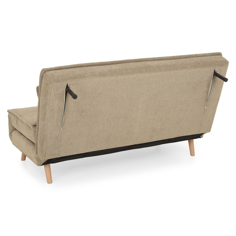 ULSTER Canapea 3 locuri, extensibilă, stofă