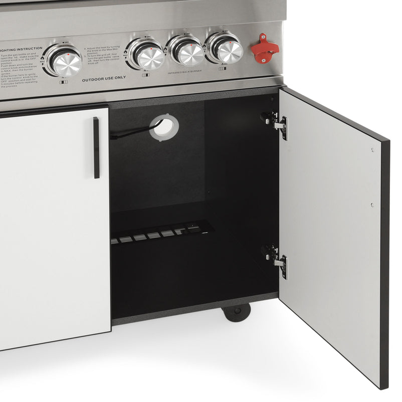 MAESTRO Corp 2 uși, top grătar încastrat, exterior