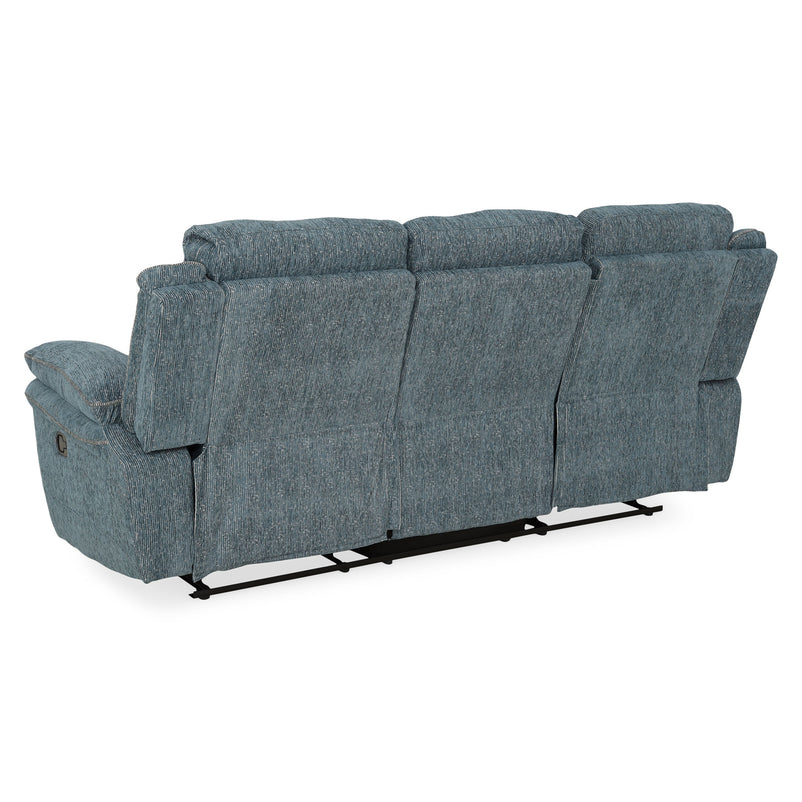 JERSEY Canapea 3 locuri, 2 reclinere manuale, stofă