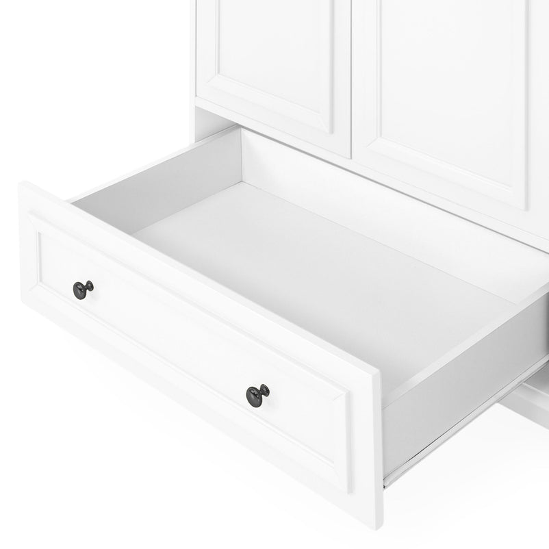 THEO Dulap 4 uși, 2 sertare