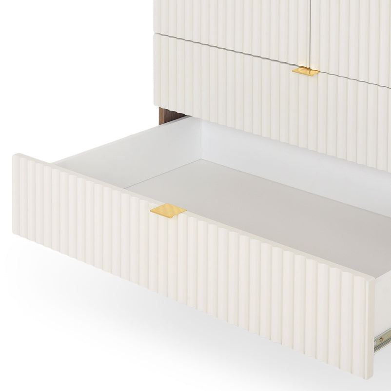 WAVE Dulap copii, 2 uși, 2 sertare