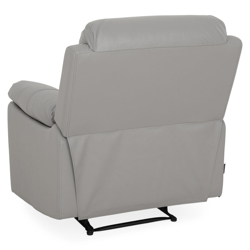 HUDSON Fotoliu, recliner manual, piele naturală