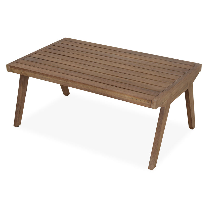 PERTH Set mobilier terasă/grădină, 2 fotolii, canapea și măsuță de cafea