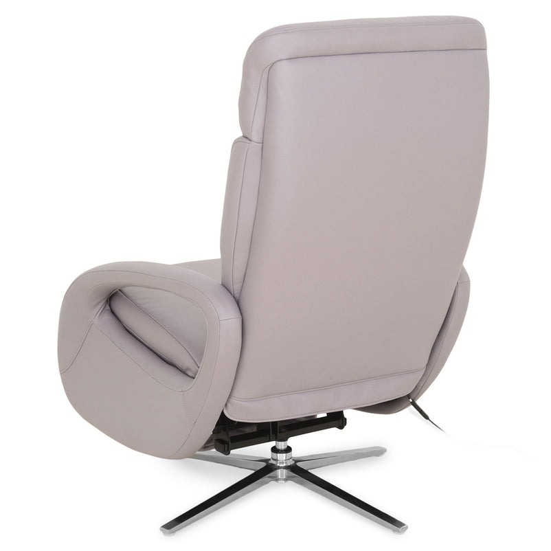 HESTON Fotoliu rotativ cu recliner electric, stofă