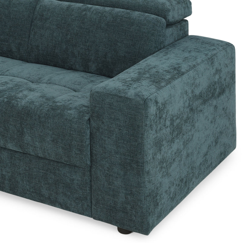 GRETNA Canapea 2 locuri, mecanism tetiere, stofă