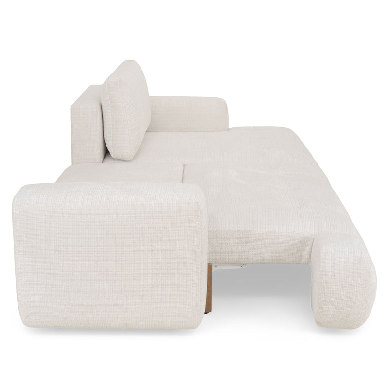 LAZIO Colțar extensibil, șezlong dreapta, stofă