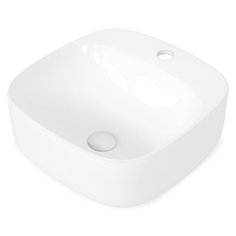 EKO Set mobilier baie, cadru, lavoar ceramică și oglindă