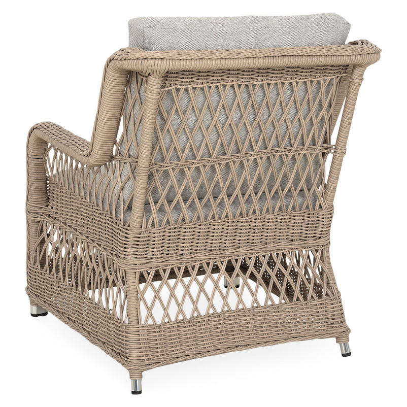 COSETTE Set mobilier terasă/grădină, 2 fotolii, 2 taburete, canapea și masă