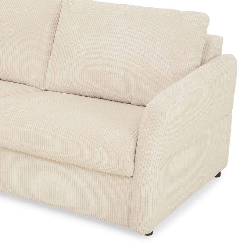 TAMAR  Canapea extensibilă, 3 locuri, stofă