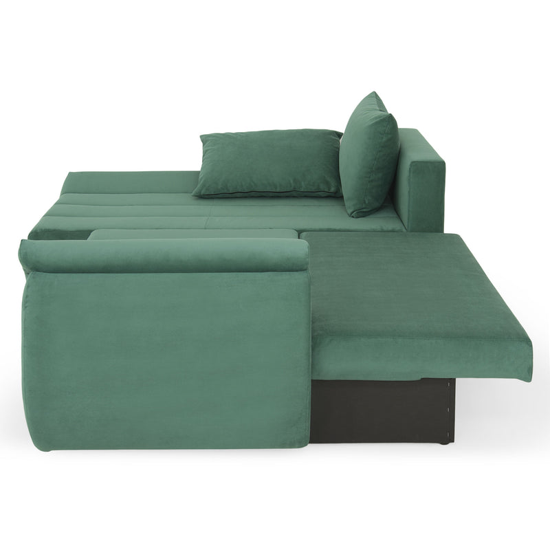 MINIDIAZ Canapea extensibilă, șezlong stânga/dreapta, stofă