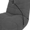 OPTIMUS Fotoliu rotativ cu recliner electric, USB, suport telefon, stofă