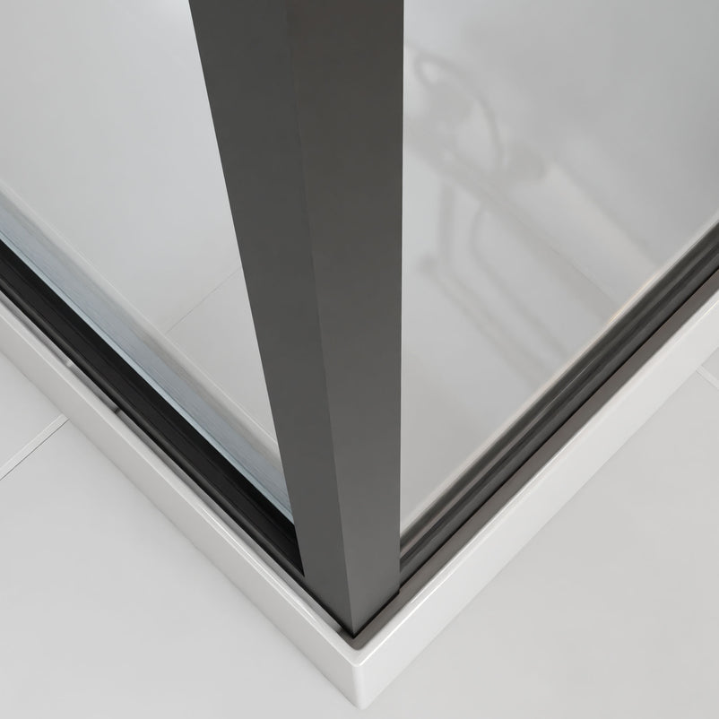 ESSENZA Sistem duș, 90x200cm, sticlă securizată