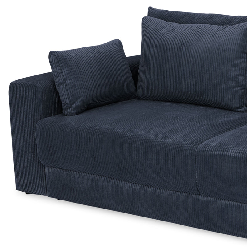 MELUN Canapea extensibilă, 3 locuri, ladă depozitare, stofă