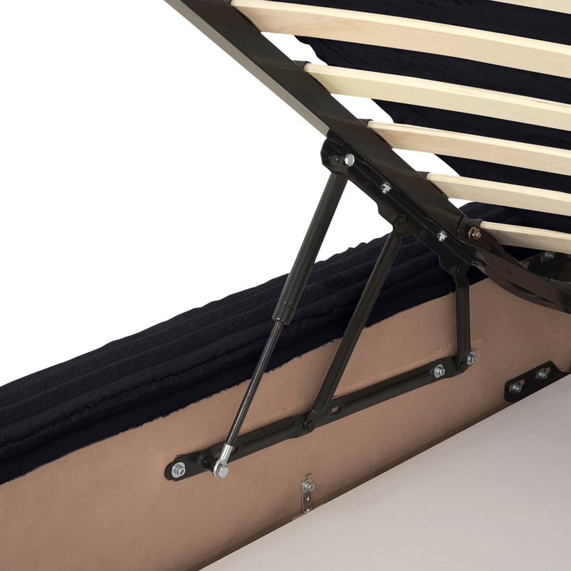 MARYANNE Pat tapițat, 160x200cm, ladă depozitare inclusă