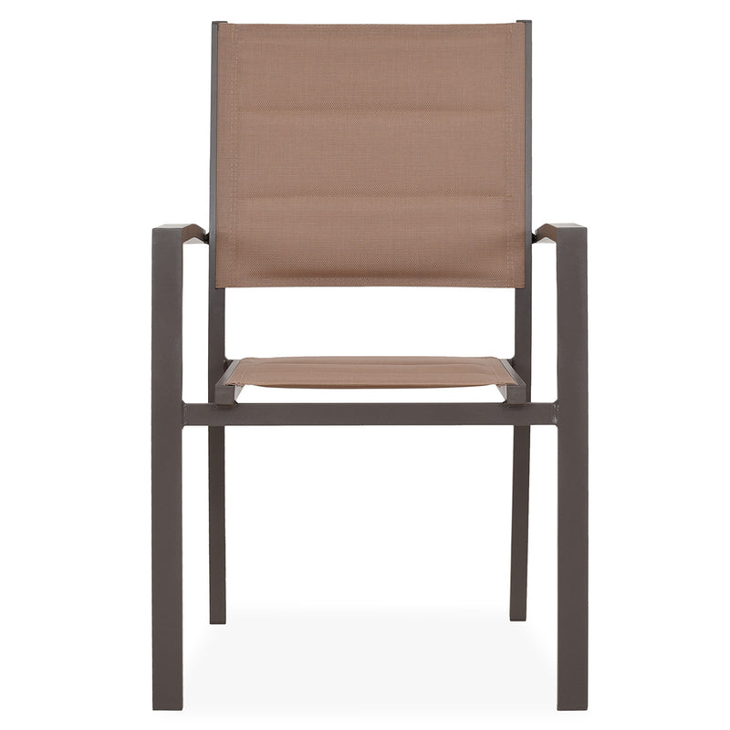 LUCCA Set mobilier terasă/grădină, 6 scaune și masă extensibilă