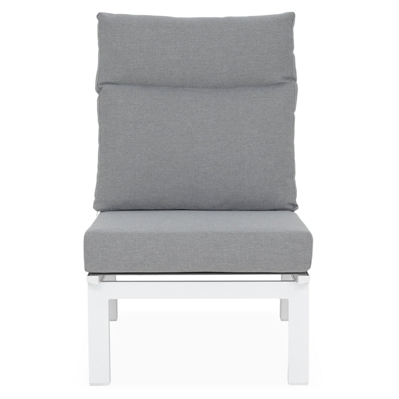 SALZBURG Set mobilier terasă/grădină, element colț și element central