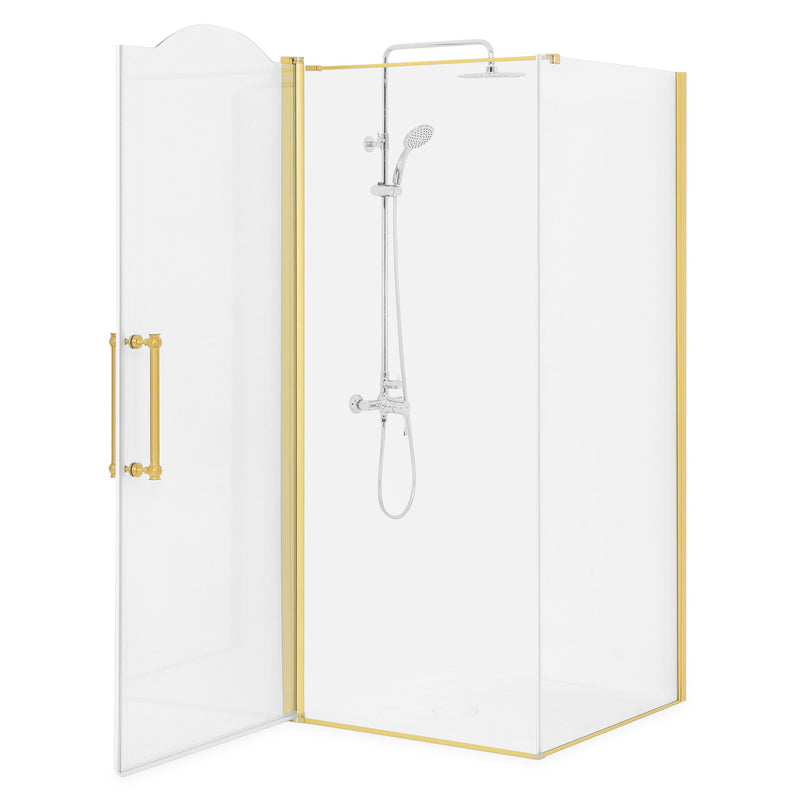 MANHATTAN Sistem duș ușă batantă, 8mm