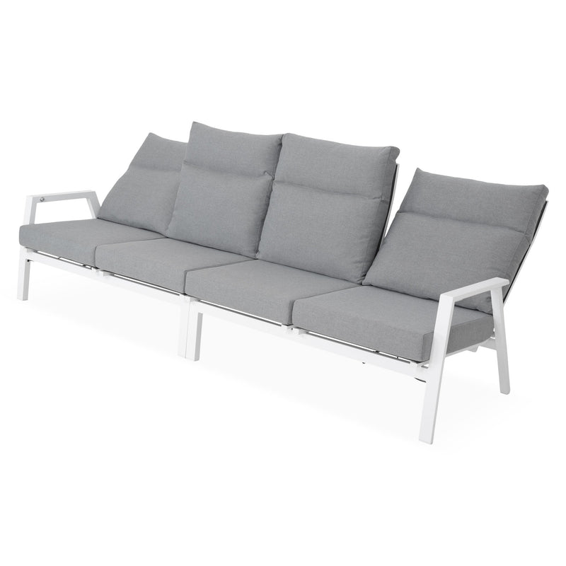 SALZBURG Set mobilier terasă/grădină, colțar și masă